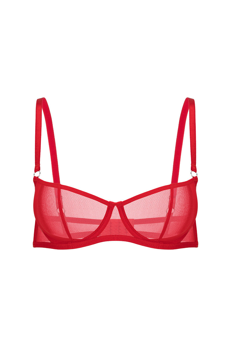 Basic Red Bra