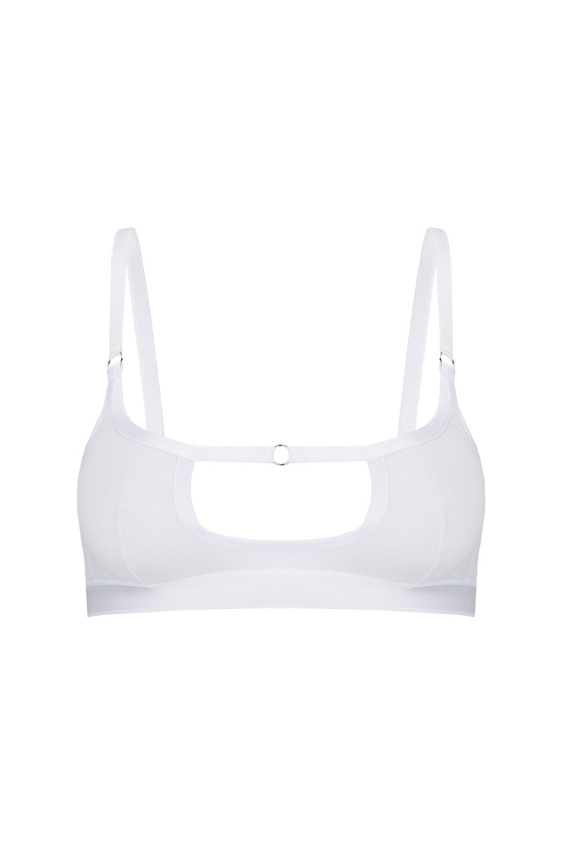 Cut-out Cotton White