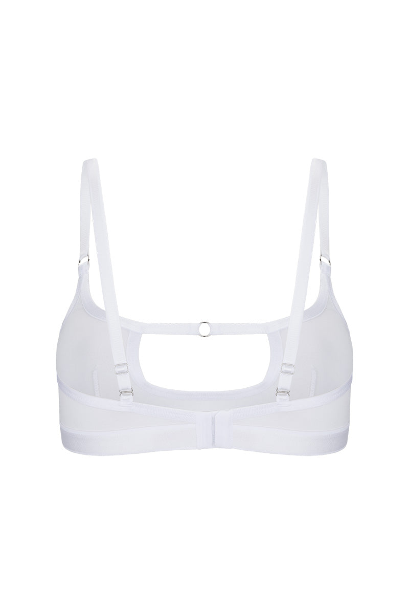 Cut-out Cotton White
