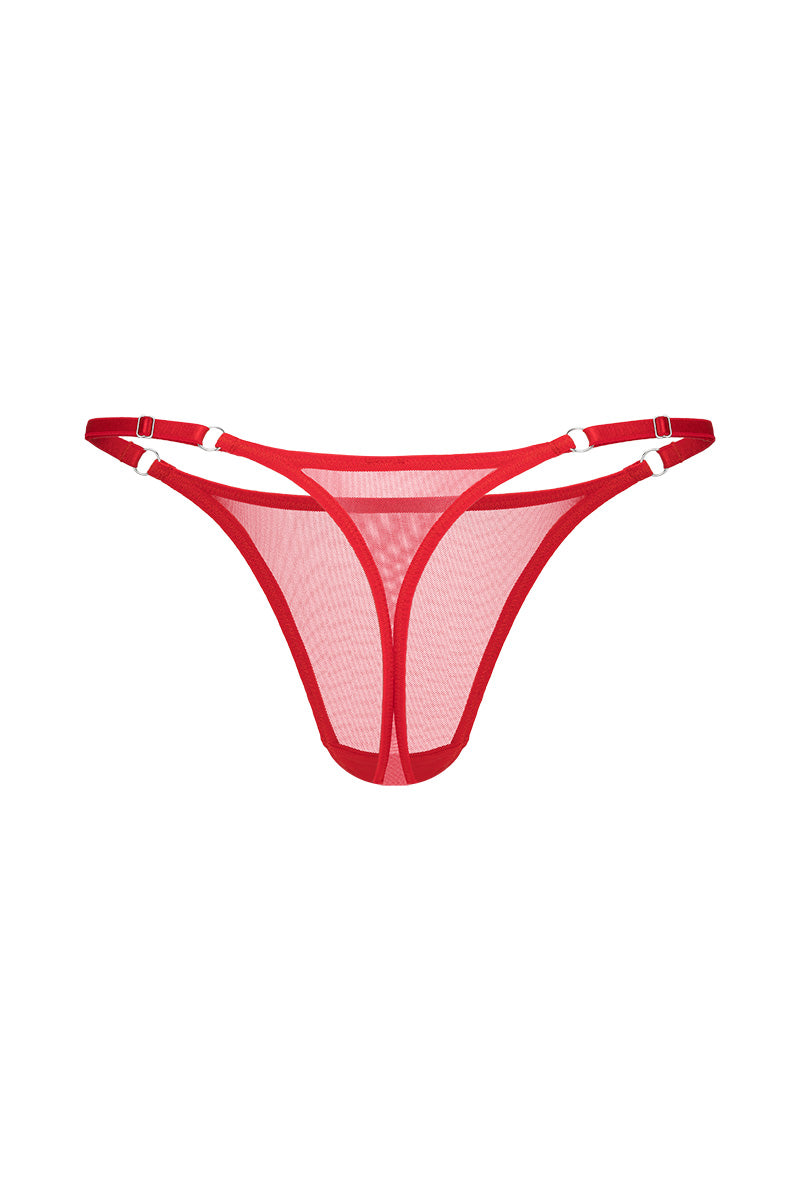 Red Mini Thong