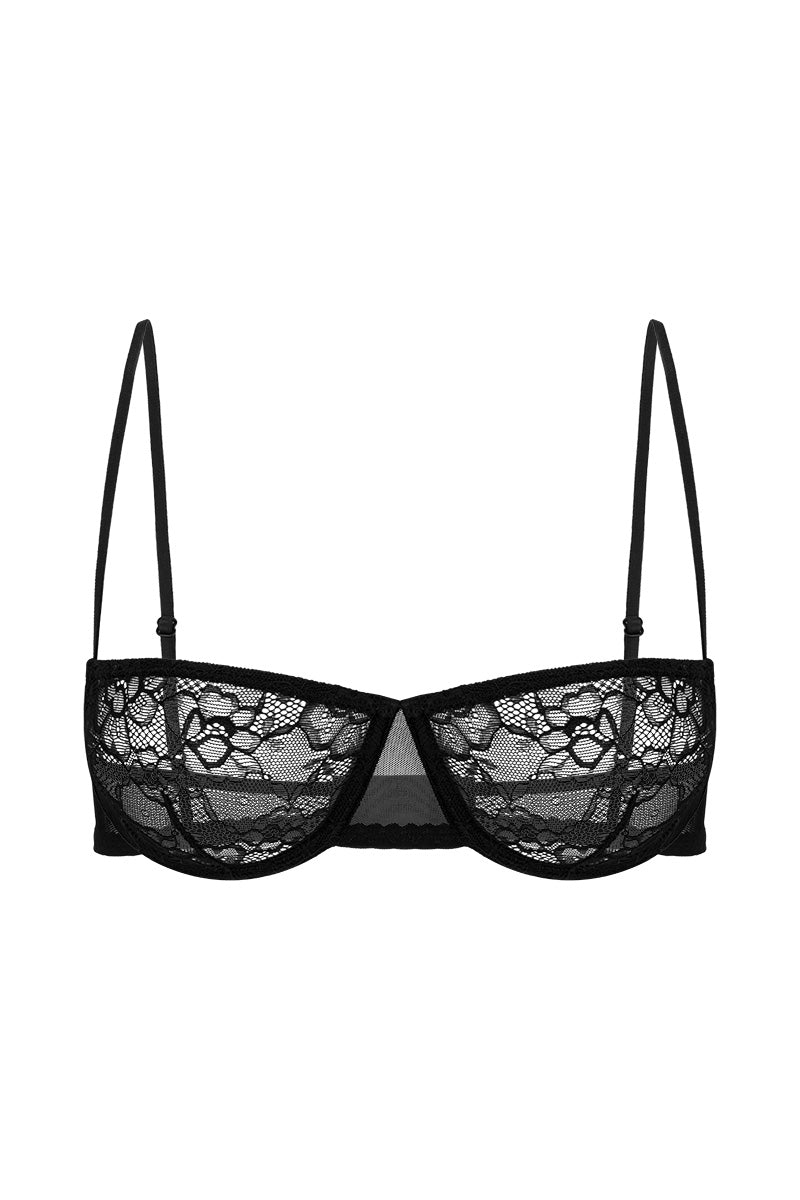 Ethereal Black Bra