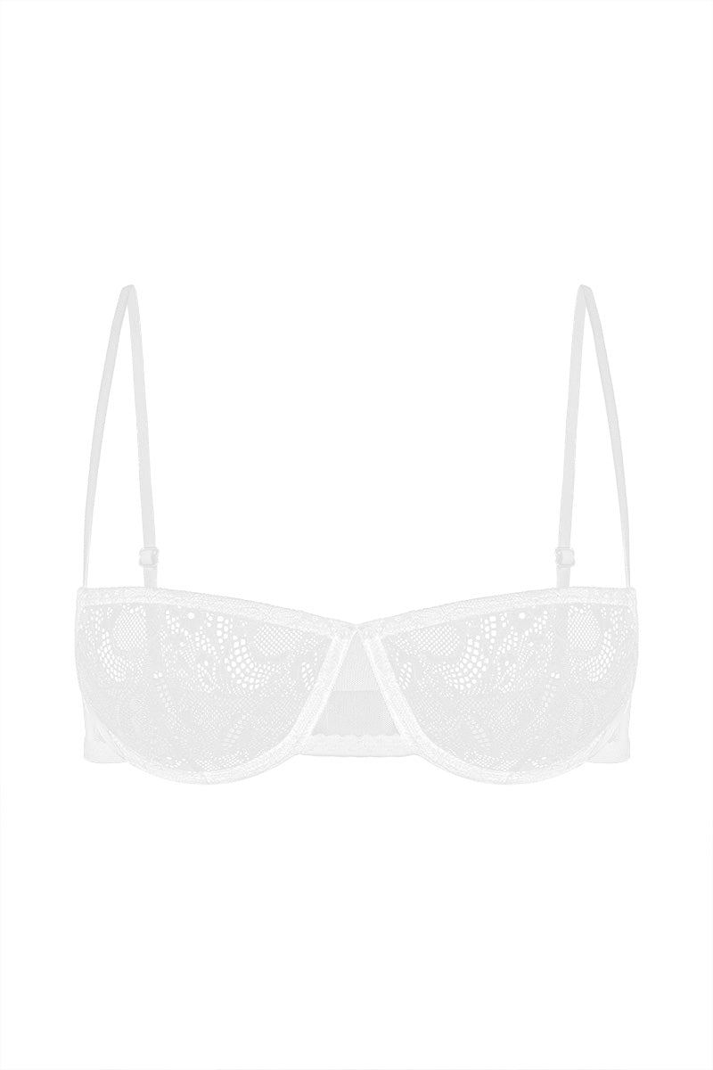 Ethereal White Bra