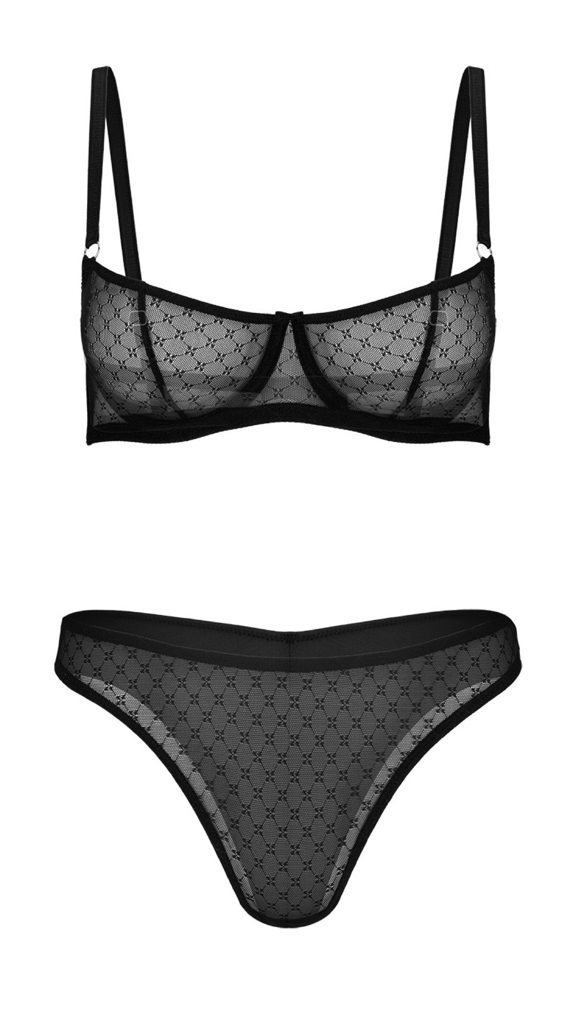 Basic Black Bow Set