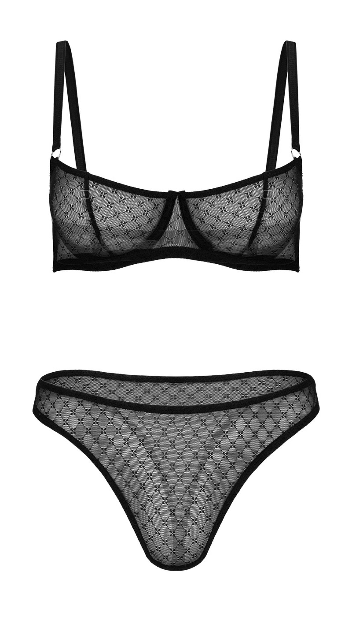 Basic Black Bow Set