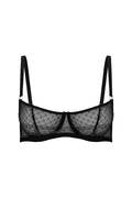 Basic Black Bow Bra