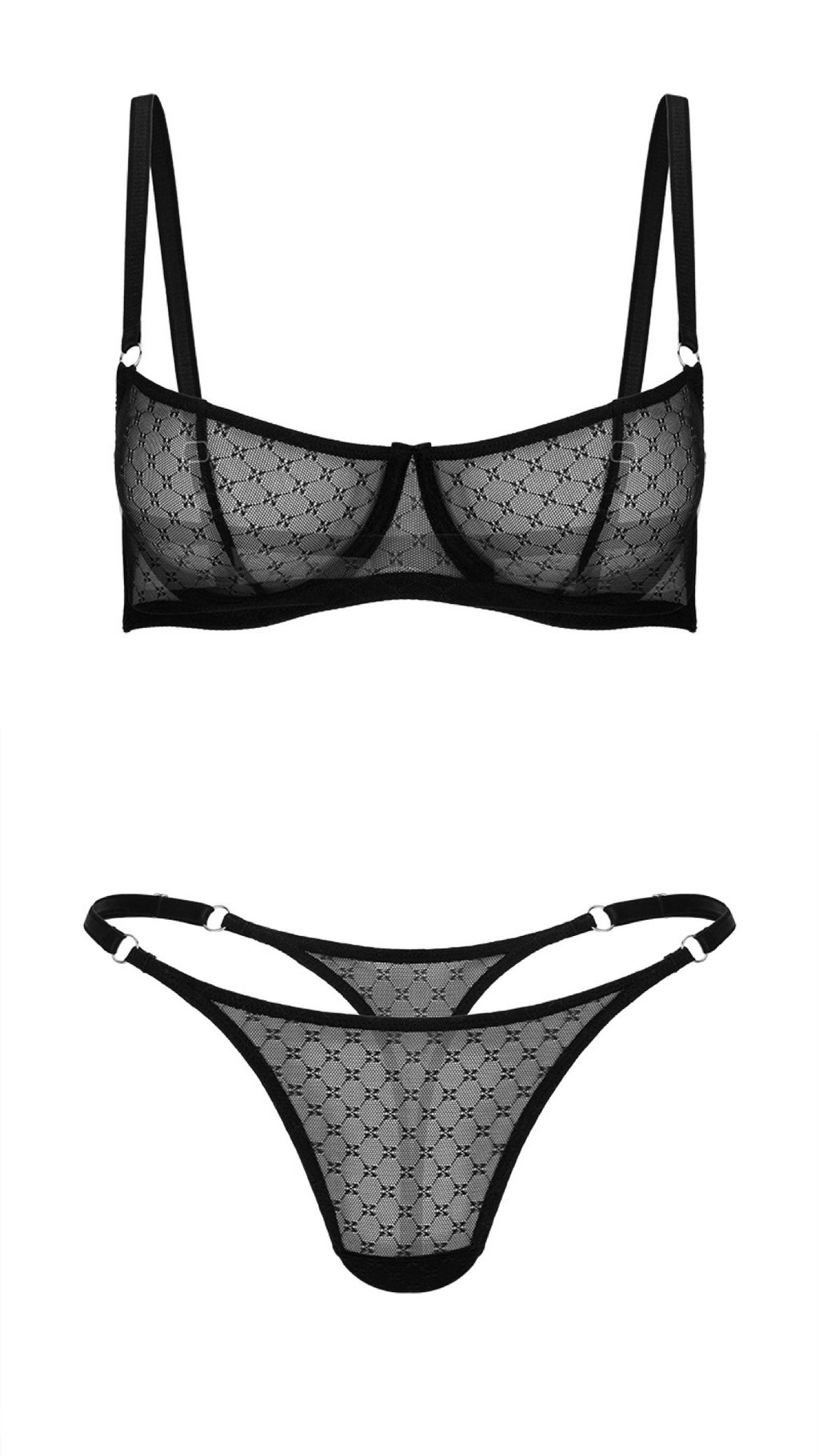 Basic Black Bow Set