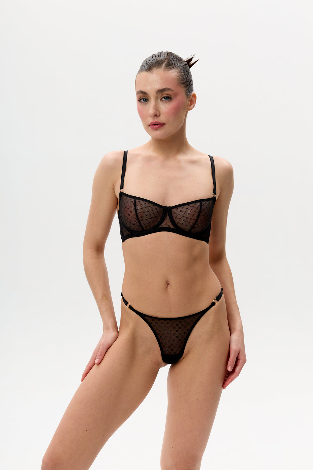 Basic Black Bow Set